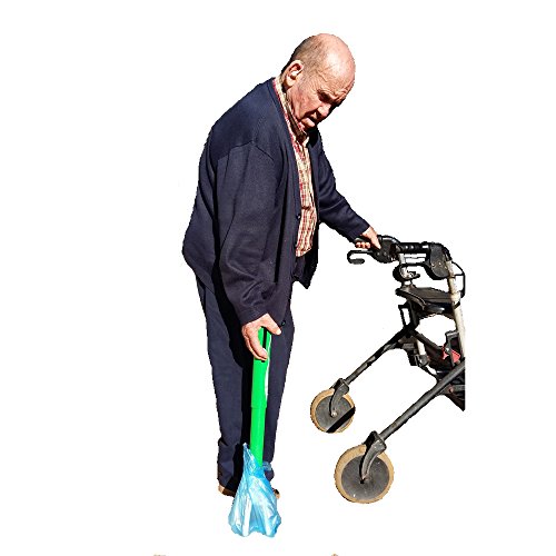 Kanxeto Dog Poop Scoop Button Operated Hygienic Dog Poop Cleaning