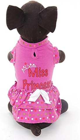 XUJW-PET, Pet Purple Summer Skirt Puppy Cat Dog Clothes Outwear Dress ( Size : M )