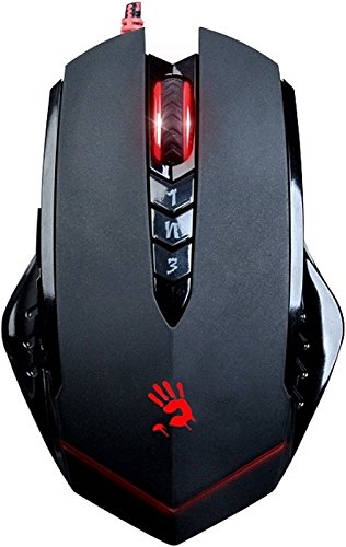 Preisvergleich Produktbild A4TECH V7MA Bloody Gaming Maus schwarz / rot