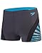 Produktbild Speedo Chevron Splice Aquashort – Oxid Grau/Schwarz/Windsor Blau, Größe 36