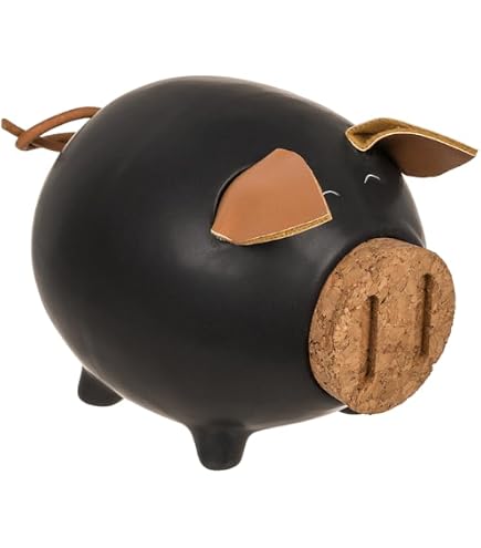 TIRELIRE COCHON EN verre, Pot d'économie de cochon, Pot en verre pour TIRELIRE COCHON EN verre, Pot d'économie de cochon, Pot en verre pour