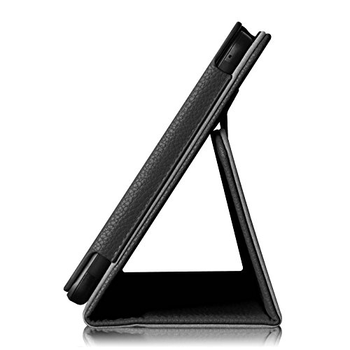 Fintie Medion Lifetab S7852 (MD 98625) / S7851 (MD 98675) Hülle Case – Folio Kunstleder Schutzhülle Tasche Cover Etui mit Ständerfunktion und Stylus-Halterung für MEDION LIFETAB S7852/S7851(19,9 cm 7,85″) Tablet-PC, Schwarz - 6