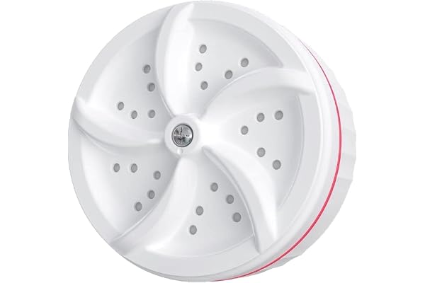 Micvtve Mini Lave-Vaisselle à Ultrasons Portable avec Câble de DonnéEs USB Alimenté pour Le Linge Personnel Camping RV Trip
