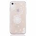 Produktbild MUTOUREN Handyhülle für iPhone 7 (4.7 Zoll) TPU Silikon Case Cover Durchsichtig Schutzhülle Tasche Etui Bumper Ultradünne Weich Kratzfeste Soßdämpfende Silikontasche Hülle Weiß - Löwenzahn