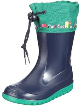 Romika Jerry | Kinder unisex PVC Regenstiefel | Schadstofffreie Kinder-Gummistiefel mit Motiven und Kordelzug