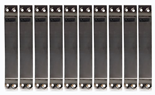 Visko Tools 1006 Handles D Secton 125 Mm Royal (Silver, 10 Piece)