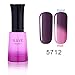 iLuve Chameleon Temperature Colour Change Nail Polish | Long Lasting Soak Off - with 60 Colours Choices |12ml /per Bottle UV Gel Polish of Color # 5712