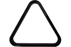 CENPEK Palline da biliardo inglesi a forma di triangolo in plastica per organizzare robuste scaffalature Snooker Game Club Storage Accessorio
