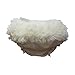 Wennikids Baby Girls Newborn Chiffon Bloomers,Diaper Cover,Ruffles Bloomers Large White