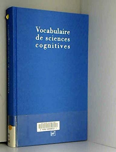 Vocabulaire de sciences cognitives Vocabulaire de sciences cognitives