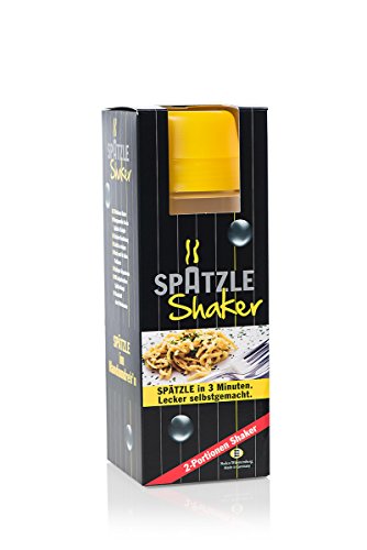 2-Portionen-Spätzle-Shaker in gelb - 6