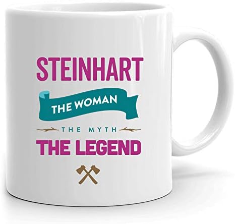 Steinhart Mug: Personalized Gift, Ceramic Mug That says Steinhart, 11 oz