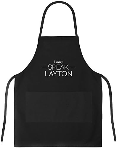 Idakoos I only speak Layton - US Cities - Apron