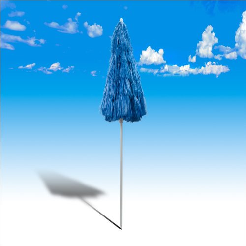 DEMA Hawaii Strohschirm blau 160 / UV30 - 2