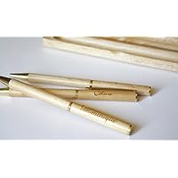 Stylo personnalisé en bois, cadeau unique, coffret idéal anniversaire, personnalisation avec gravure du prénom, gravé sur mesure.