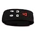 KMH JA00001BK 5 Button Key Cover for Jaguar (Black) RS.286.00