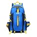 Waterproof Unisex Outdoor Sports Backpack Rucksack Camping Backpack Travel Trekking Bag 40L - blue, 30*52*20cm RS.1200.00