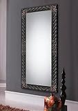 negro/plata Espejos Vestidores de pared en madera : Modelo ESTEPA de 177x77cms.