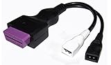 Sehr griffig und stabil AutoDia 2x2 Adapter lila für Diagnose Interface Scanner OBD 2 OBD2 VAG VW Audi Seat