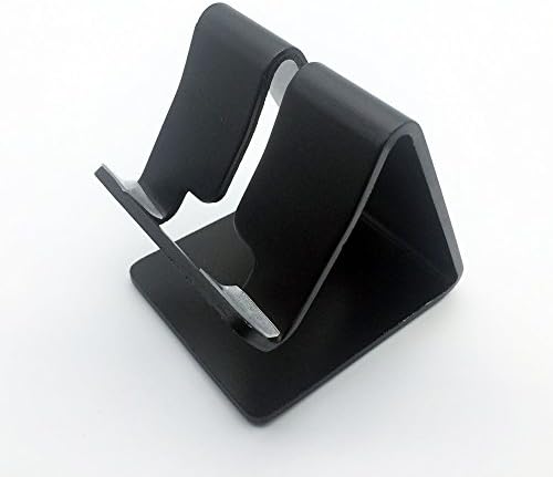 Desktop Cellphone Stands,Lanzhd Solid Aluminum Metal Charging Dock Mount Holder Stander Cradle for iPhone 7 Plus 6S Samsung Galaxy S7 Edge S6 Note 5 Smartphones-Black