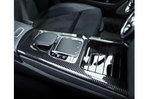‎HIGH FLYING HIGH FLYING für A Klasse W177 V177 2019 2020 2021 Interieur Mittelkonsole Dekor ABS Kunststoff (Nicht für AMG, Nicht für CLA, nur für Ablagefach mit Rollo)