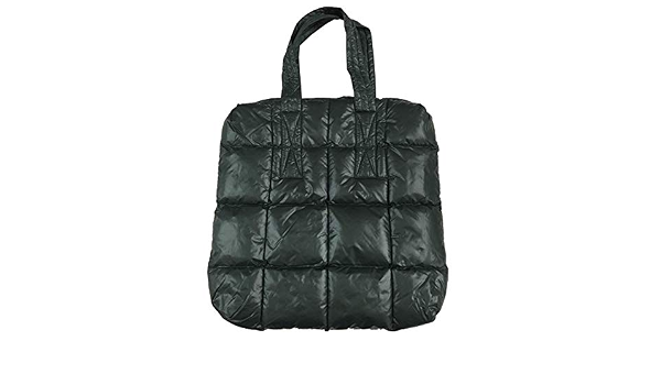Liviana Conti borsa donna maxi tote in piumino trapuntato verde Art. A0WA40  : Amazon.it: Scarpe e borse