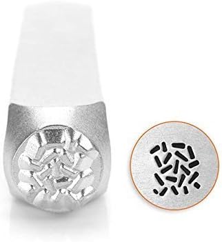 Impress Art 33-Piece Sprinkle Pattern 6 mm Metal Stamp by Impress Art Metal Stamps