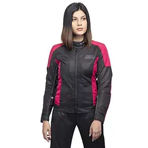 Royal Enfield Womens Breeze Riding Jacket (Black, XL, 43 cm, RRGJKLW00008)