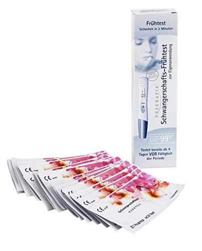 20x Z1 Pharma Schwangerschaftstest + 1x Pregnafix Schwangerschafts-Frühtest