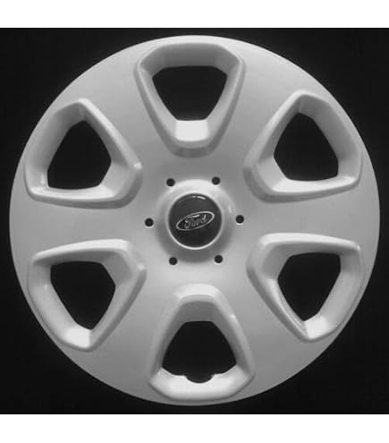 4 Enjoliveurs Adaptables Pour Ford Focus C-Max 2008 - Diamètre 16 Pouces