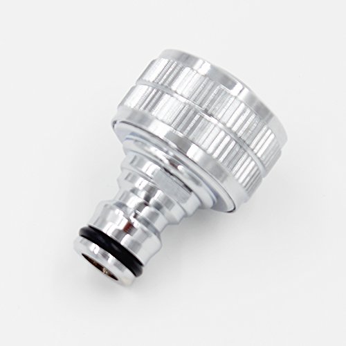 Anschlussstück Schlauchverbinder f. 3/4" Schläuche Chrom/Messing 1/2" Gardena kompatibel