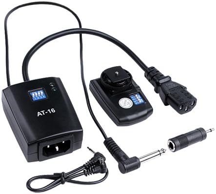 Godox AT-16 Wireless Studio Flash Trigger for Canon, Nikon, Pentax, Olympus, Samsung, 16 Channel, AC Power, Sync Speed 1/200s