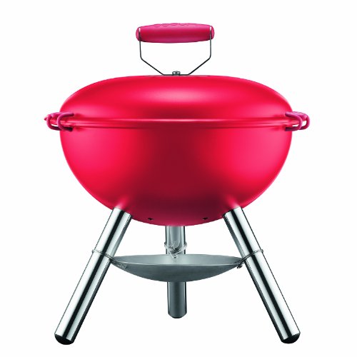 Preisvergleich Produktbild Bodum FYRKAT Picknick Holzkohlengrill, Rot