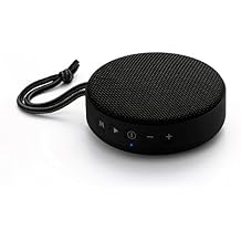 Portronics POR- 754 Sound Bun 6W Bluetooth Speaker with Mic, USB Port, Indicator Light, Micro SD Card Slot, AUX Mode (Black)