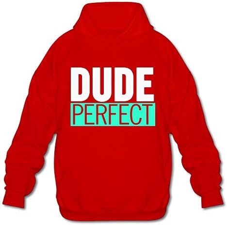 NUBIA Dude Perfect Cool Hood For Men Black -  Red -