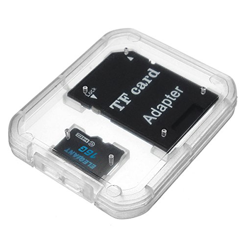 ELEGIANT 16 GB Micro SD TF Karte Speicherkarte Speicher Memory Card Class 10 Secure Digital High Speed Flash mit SDHC Adapter - 5