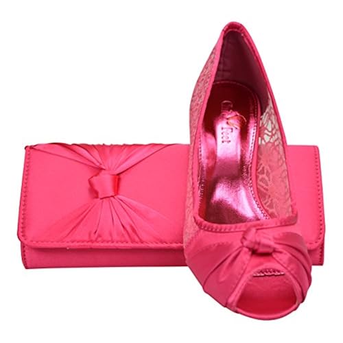 Matching Pink Shoe and Bag Amazon.co.uk
