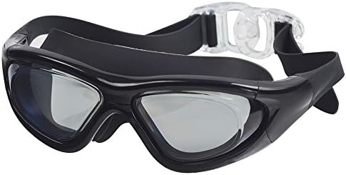 Crysle Swimming Goggles Non-Fogging Anti UV Waterproof Anti Fog Crystal Clear Vision and a Watertight Comfortable Fit Electroplating Lenses for Adults