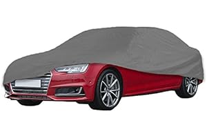 ICover - Deluxe Outdoor Car Cover Waterproof - 210gsm Full Body Winter Cover with Soft Anti-Scratch Layer - Available in S - XXL & 4x4 Sizes (Large)