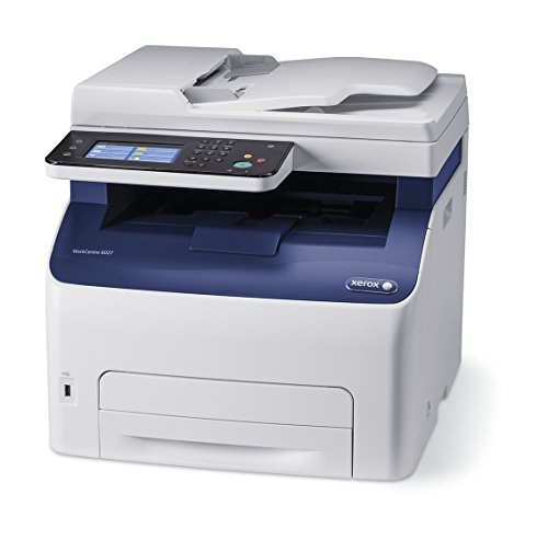 XEROX WorkCentre 6027NI MFP A4 LED Kopieren, E-Mail, Drucken, Scannen 18 Seiten/Min. Farbe / 18 Seiten/Min. 1200 x 2400dpi 150 Blatt - 8