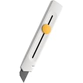 HOTO kesici bı&ccedil;ak geri &ccedil;ekilebilir maket bı&ccedil;ağı g&uuml;venlik bı&ccedil;ağı 18 mm keskin kesici bı&ccedil;ak pas korumalı hızlı değiştirme bı&ccedil;ağ
