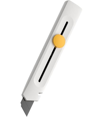 Wolfcraft Cutter Con Lame Trapezoidali E Sicurezza – Corpo In Plastica, Lama A Rientro Automatico (4135000)