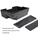 Produktbild FOONEE Für Tesla Model 3 Center Console Organizer Tray Zubehör mit Münz- und Sonnenbrillenhalter, Armlehne Zweitlagerwagen Organizer Tablett für 2016 2017 2018 2019 Tesla Modell 3 Fahrzeuge