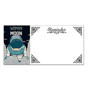 Plan To Gift Magnetic Board for Kids Z Magnetic Dry Erase White Board Sheet for Kitchen Refrigerator Whiteboard Planner & Organizer Size (6X12 inches