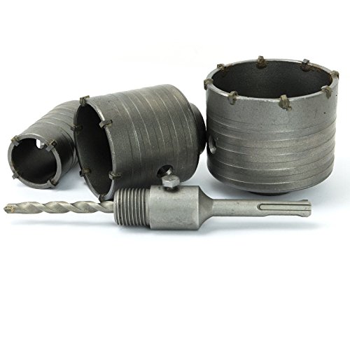 SDS Plus Bohrkrone Dosenbohrer Set 40-120mm Lochbohrer Kernbohrer Beton FTHS0006 - 5