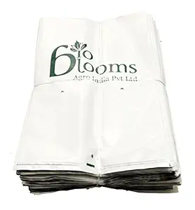 BIO BLOOMS AGRO INDIA PRIVATE LIMITED Grow Bags, Black, 24x24x40 cm, Pack of 100