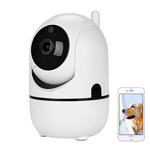 Preisvergleich Produktbild Heimtierkameras Drahtlose Überwachungskamera, 1080 IP-Kamera-Überwachungskamera mit zwei Richtungen, Nachtsicht, Bewegungserkennung, Sirenenalarm, Baby Pet-Videomonitor, InCliick iOS Android APP,1080P