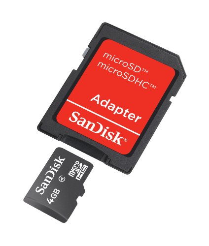 SanDisk GSM microSDHC 4GB Speicherkarte (original Handelsverpackung) - 3