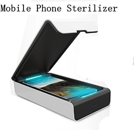 Phone Sterilizer Cell Multifunction, Ultraviolet Underwear Respirator Toothbrush Disinfection Box With Aromatherapy Function,White,Blue,Pink,Blue