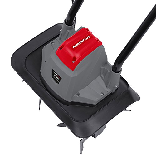 Powerplus Motorhacke 1050 W Bodenhacke Kultivator + anndora Knieschoner + Handschuhe - 8